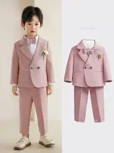 花童用 男の子の礼服【フォーマル ピンク・子供用・演出用】（セットアップ対応）