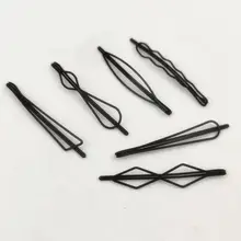 几何デザインのヘアクリップ【シンプル・前髪・サイド用】