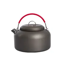 軽量アウトドア用ステンレス製ケトル【ポータブル・キャンプ用・お茶・コーヒー用】