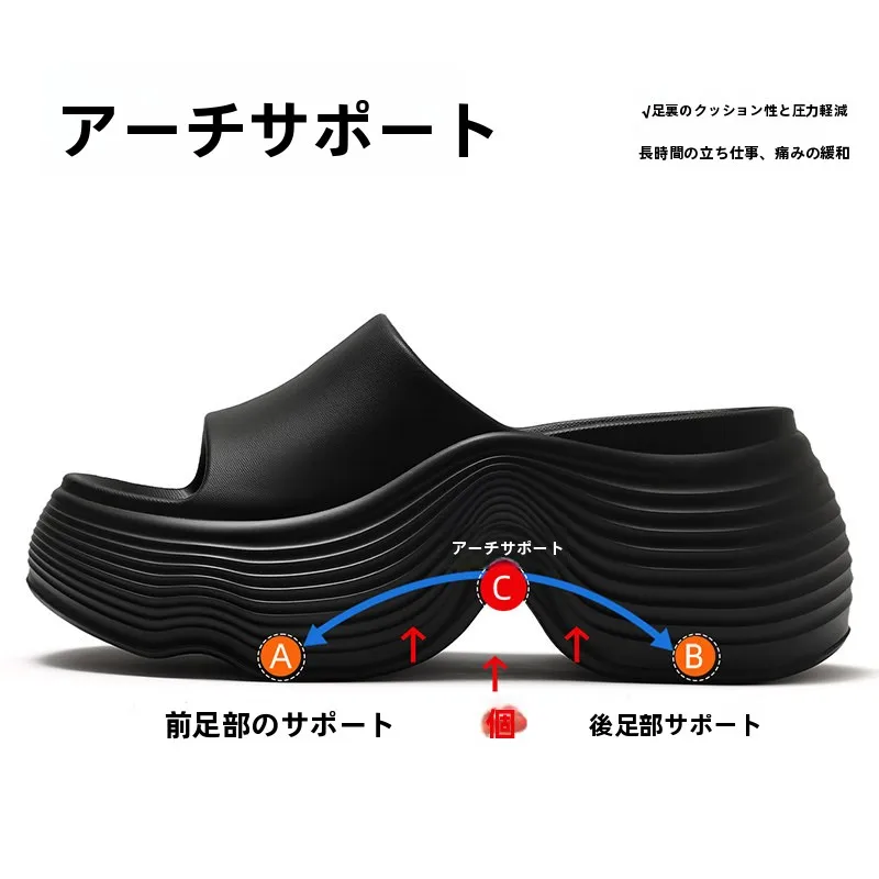 しまむらのサンダルで足が楽になる方法は？厚底増高サンダルが扁平足の悩みを解決する理由
