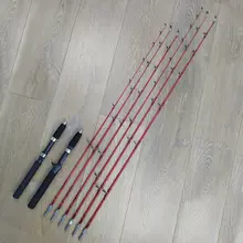 実心グラスファイバー製ルアーロッド【スクリュー接続・多用途】