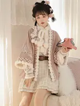 可愛いロリータ風スカート【冬用・国風・少女学院スタイル】（セットアップ対応）