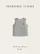 子供用ノースリーブTシャツ【夏用・男女兼用・カジュアルデザイン】（セットアップ対応）