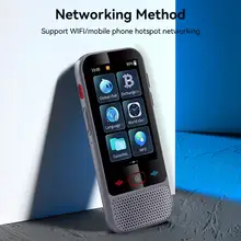 M30 スマート翻訳機【3インチ・WiFi/Bluetooth対応・139言語翻訳】