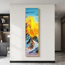 洗練されたデザインの壁掛けアート【縦長・廊下・玄関用】