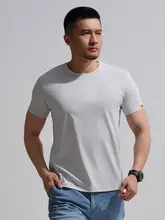 涼感丸首短袖Tシャツ【無地・極上の柔らかさ・快適】（セットアップ対応）