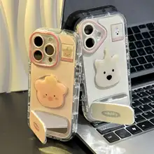 かわいい豚キャラクターのスマートフォンケース【iPhone・Android対応・保護カバー】