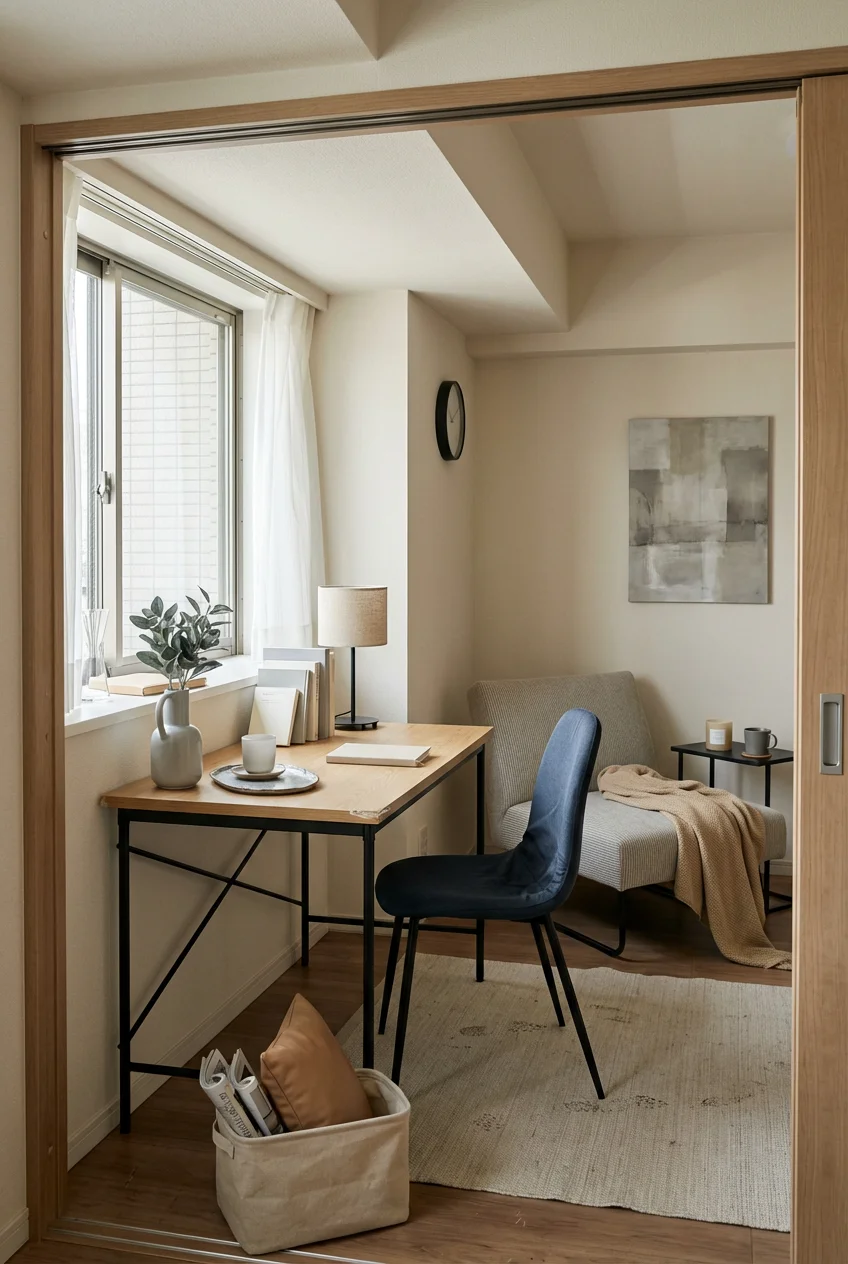 揃えるミニマリスト部屋づくりアイテム｜バルコニーカーテンの選び方と実際の使い方