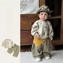 男の子用パンツ【春秋向け・カジュアルデザイン・外出用】（セットアップ対応）