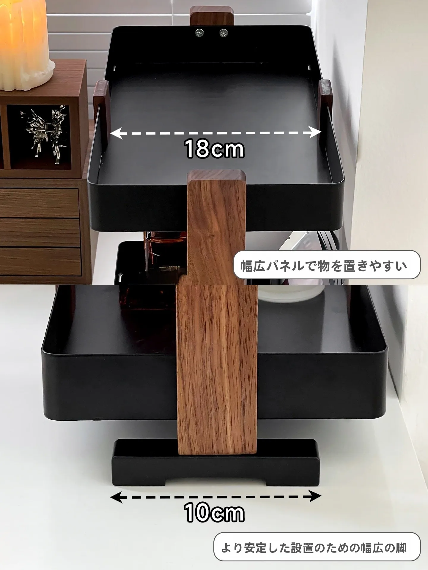 洗面台収納ラック：中世風二段式大容量設計の実用性と設置ガイド