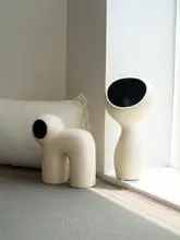 空洞の小人デザインの花器【リビング・ダイニング・子供部屋用・おしゃれなインテリア】