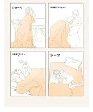 極上の柔らかさ！冬用コーラルフリースブランケット【デスク用・柔らかいラビットファー・ソファ用】