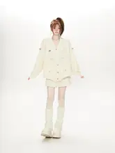 極上の柔らかさ！デザイン性の高いリボン付き花模様ニットカーディガン【春秋用・女性用】