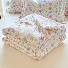 極上の柔らかさのダブルレイヤー冷房用ブランケット【洗濯機対応・夏用・薄型・学生向け】