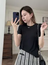 超細の桑蚕絲Tシャツ【天丝・長袖・春秋用】