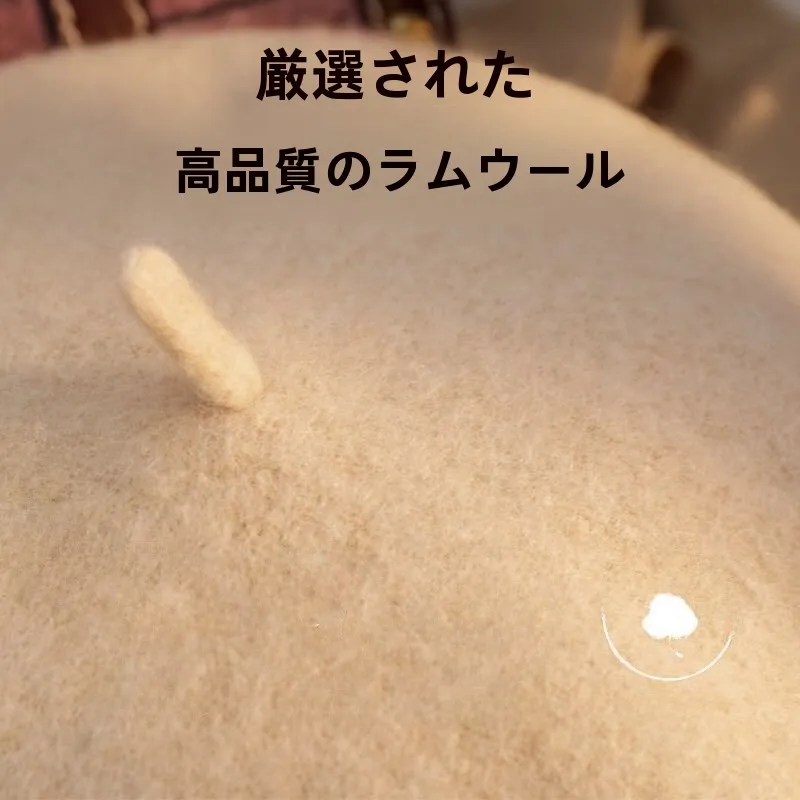 ウール製ベレー帽：秋冬に最適なロリータ風カジュアルスタイルの実用性とコーディネートガイド