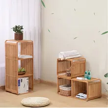 収納キャビネット ベッドサイド用 多層 木製 シンプル収納ラック
