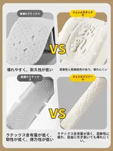 快適ソフトインソール【抗菌防臭・厚みのあるラテックス・疲れにくい・吸汗性】