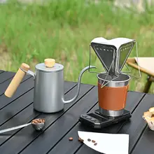 YAE コーヒー用ポータブル電子スケール【アウトドア・ミニサイズ・ハンドドリップ用計時機能】