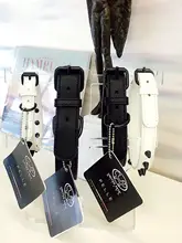 犬用首輪 本革 カーフスキン ハンドメイド イタリア製 サイズ調整可能 「UnitedPets」