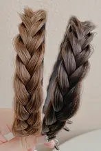 編み込みヘアバンド【フィッシュボーンスタイル・クロスデザイン】