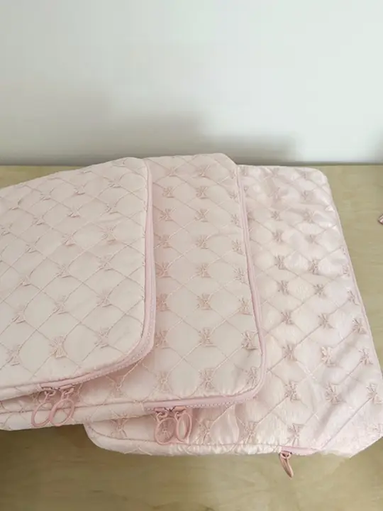 レース刺繍蝶結びのiPad用カバーパソコンケース【韓国スタイル】