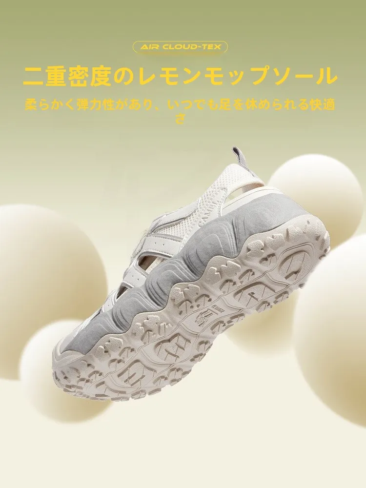 Camel 厚底サンダル：5月に履く通気性と歩きやすさを実証するモデル
