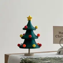 可愛い猫のパンソファデスク装飾【3Dプリンタ製・クリスマス用・癒し系】