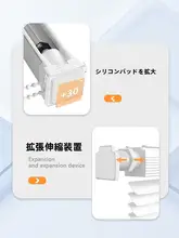 穴あけ不要！防水ロールブラインド【オフィス・トイレ・キッチン用・遮光・紫外線カット】