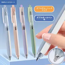 滑らかな書き心地の中性ペン【油性・速乾・ジェルインク・0.5mm・大容量替芯対応】