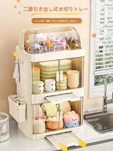 赤ちゃん用の離乳食収納キャビネット【防塵・キッチン用・食器やお箸の整理にも適した】