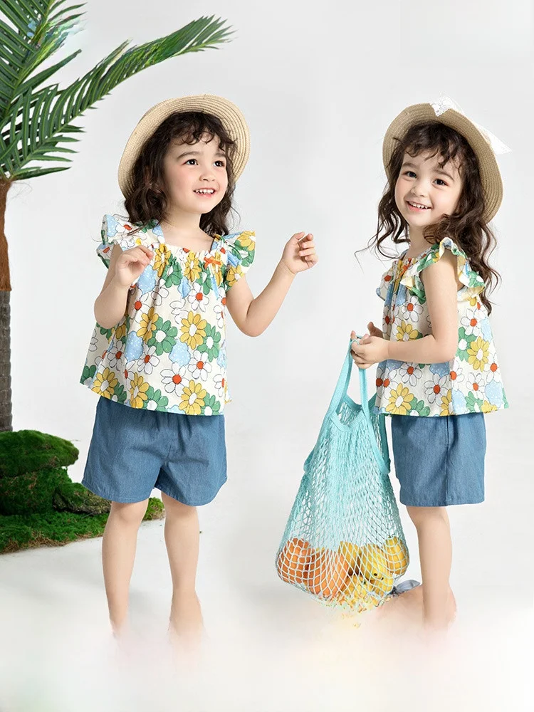 ベビー服 セットアップ と リメイク パッチワーク の違い：純綿の夏用女の子服が解決する実用性