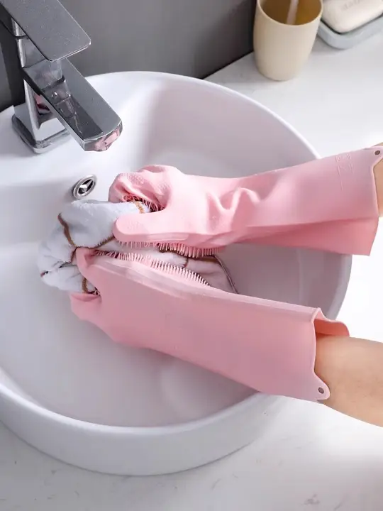 キッチン食器洗い 手袋 増粘多機能シリコーン