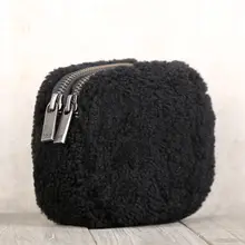 オリジナルハンドメイド本革 小銭入れ シープスキンショート