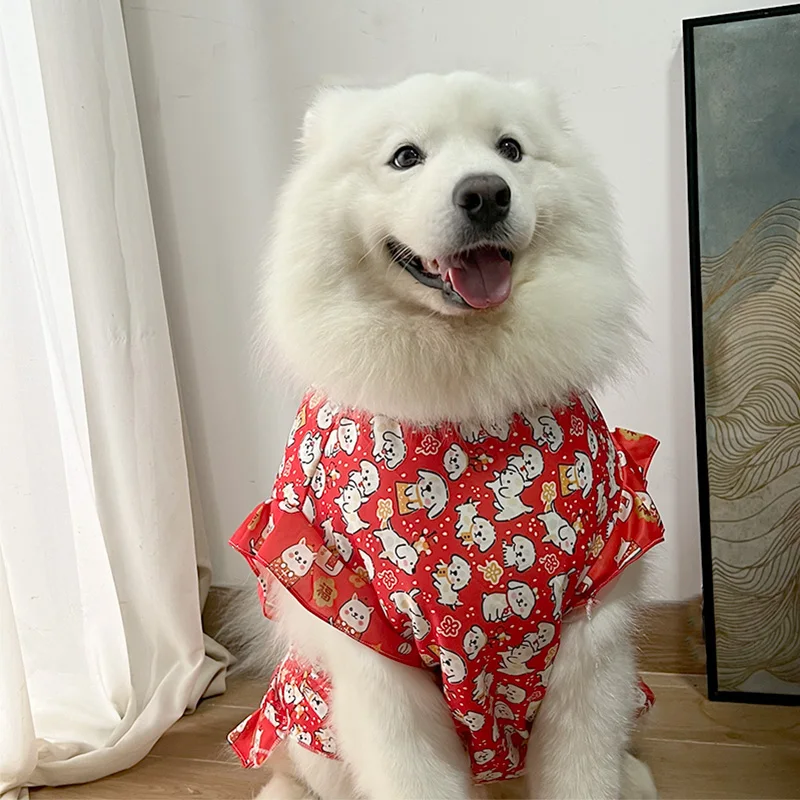 犬の浴衣 おすすめ：サモエド用ドレスの実用性とサイズ対応を徹底解説