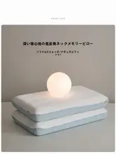 ホテル仕様 深睡眠用メモリーフォーム枕【首サポート・低圧力・超柔らか】