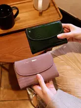 本革 財布 ショート女性 2025 新しい第一層牛革