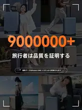多瑙河デザインの旅行用キャリーケース【スーツケース・パスワードロック付き・軽量】