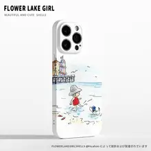海辺の爽やかデザインのスマートフォンケース【iPhoneやHuaweiなど対応】