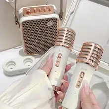LOFREE 家庭用 KTV一体型音響スピーカー【マイク付き・新年の贈り物に最適】