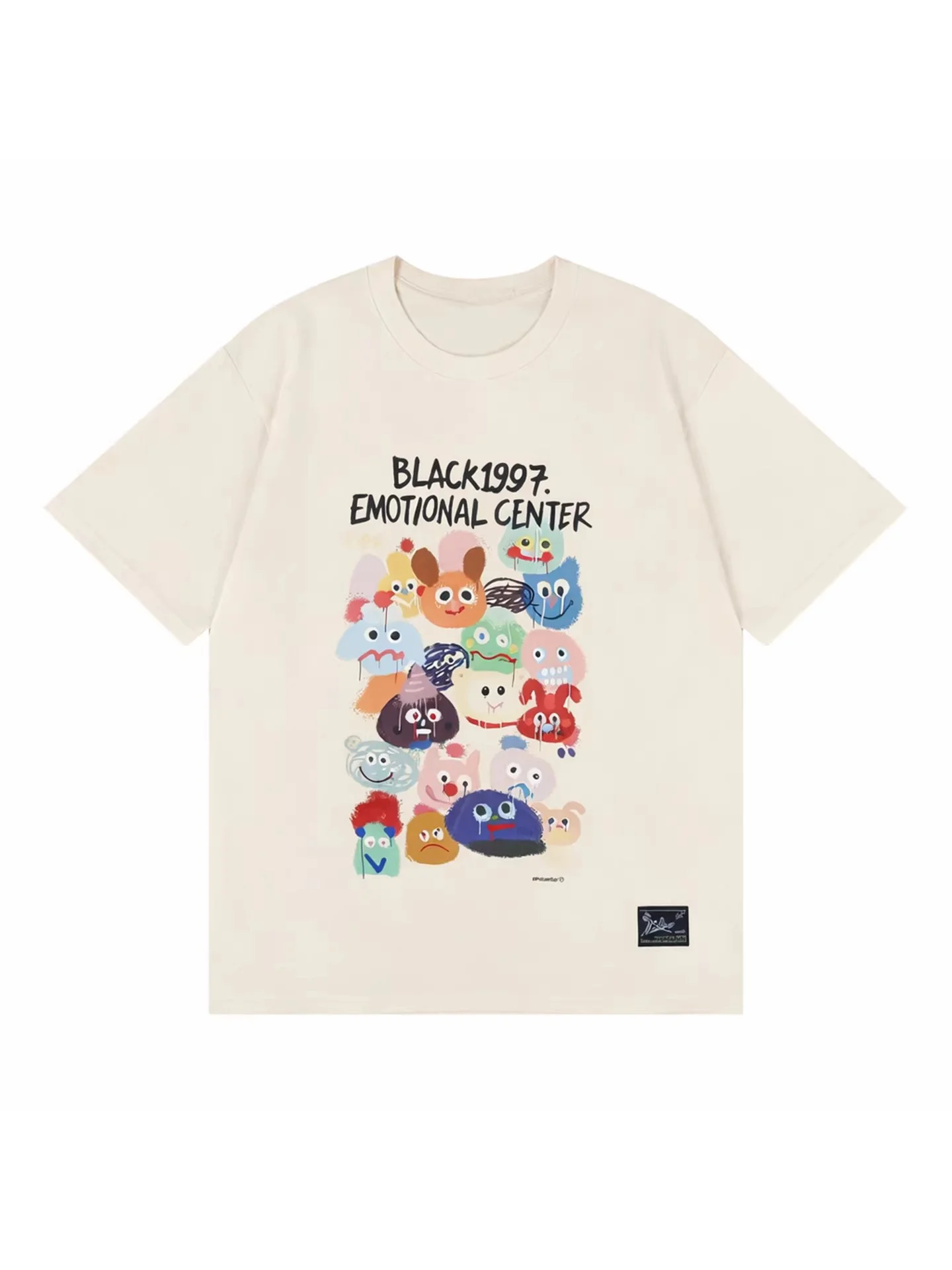 オーバーサイズtシャツ スキニー：ゆったりシルエットと印花デザインの夏用Tシャツ