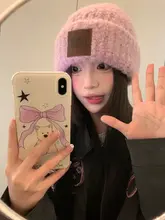 冬用 レディース ニットキャップ【厚手・保温性・ファッション】