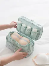 旅行用整理ポーチ【下着・化粧品・洗面用具整理に最適】