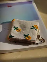 ミニポーチ キーケース コインケース イヤホンケース オリジナル ハンドメイド 刺繍 布製