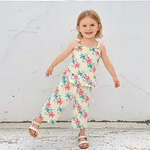 女の子用吊り紐パンツ【夏用・リゾートスタイル・軽やか】（セットアップ対応）