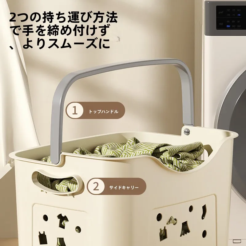 ランドリーバスケットを選び直す！どこで買えるか、どんな場所に設置するか、どうやって使うか