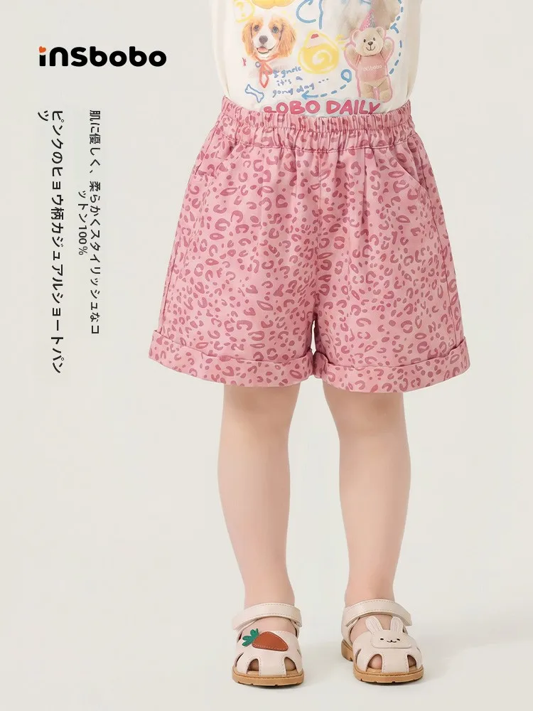 おしゃれな子供の夏のショートパンツ：INSbobo ベルト付き直筒短パンの実用性とデザイン解析