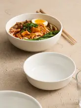 高級感ある白磁製 蒸し卵用ボウル【家庭用・多用途・サラダ・デザート・スープ・フルーツ対応】