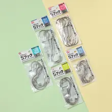 ステンレス製S字フック【キッチン用・バスルーム用・衣類掛け】