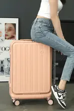 軽量女性用キャリーケース【充電機能付き・マルチホルダー】